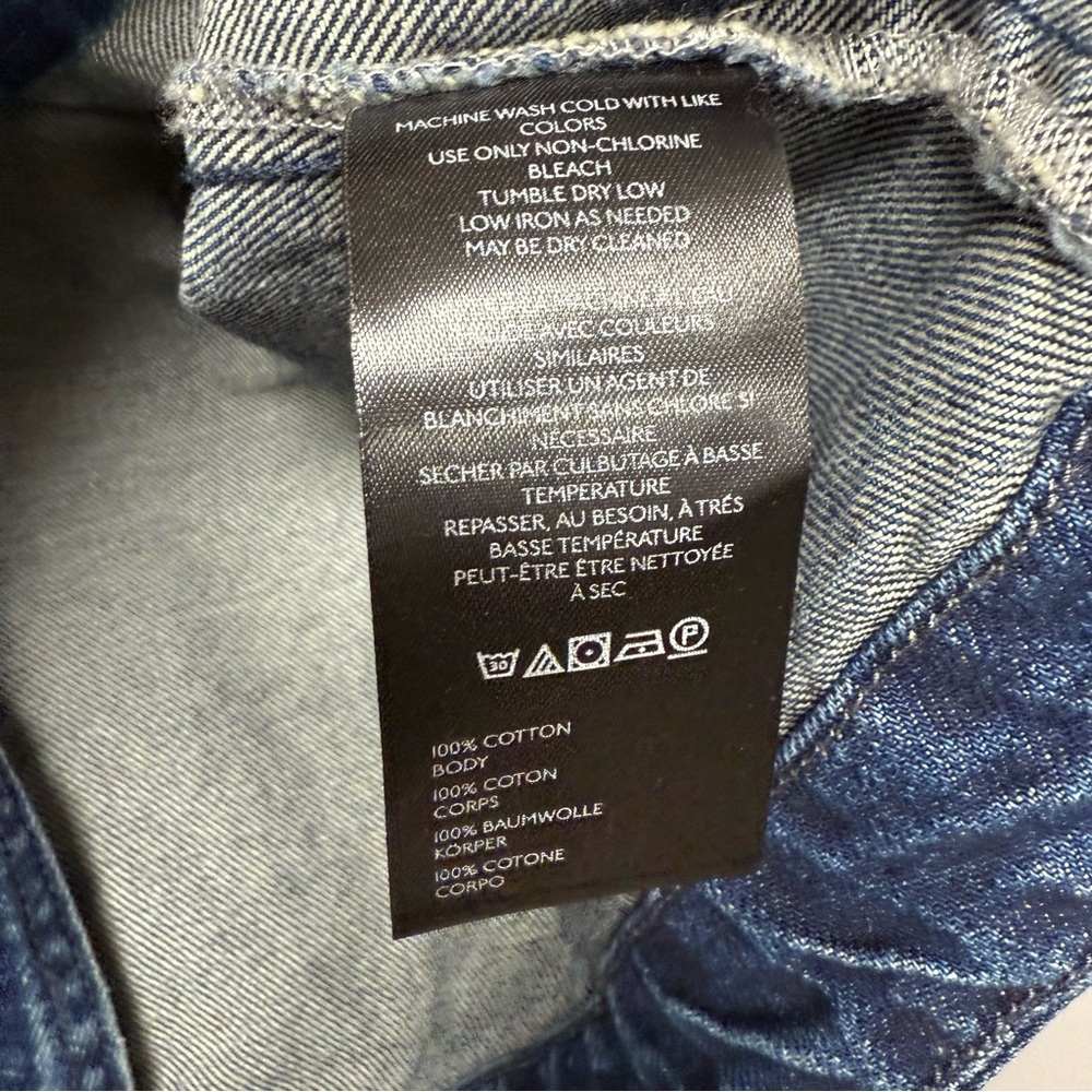 Free People Dark Indigo Denim Jacket - Picture 7 of 10
